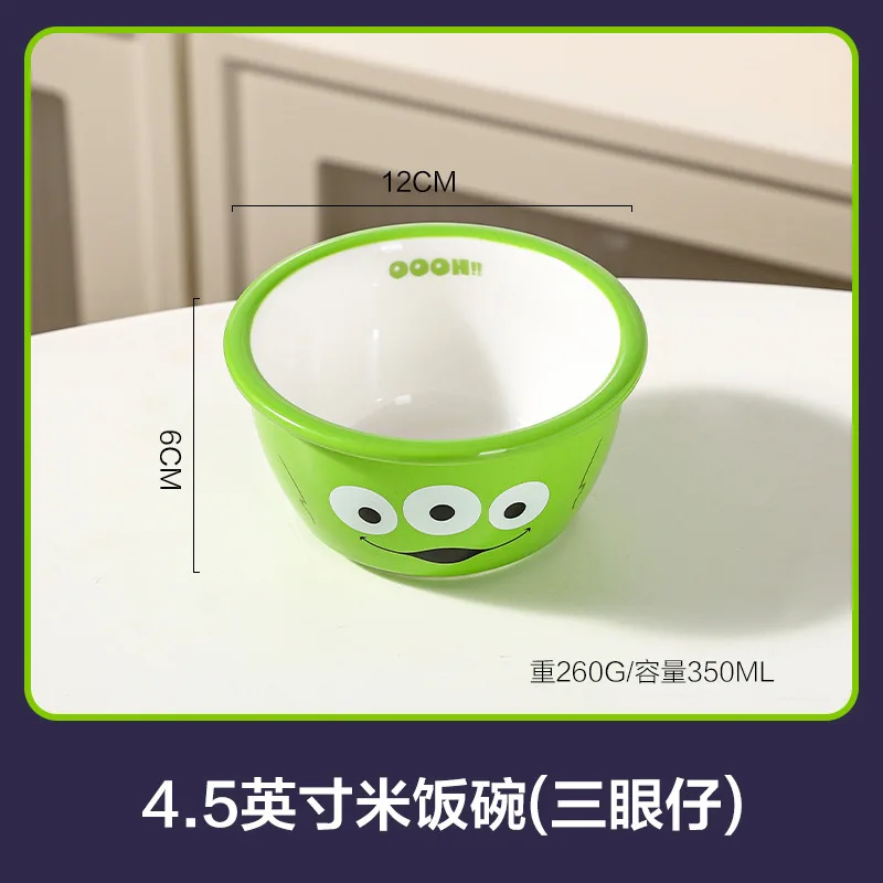 Disney Kawaii Chip An' Dale Базз Лайтер Фигурка Аниме Керамическое блюдо для торта