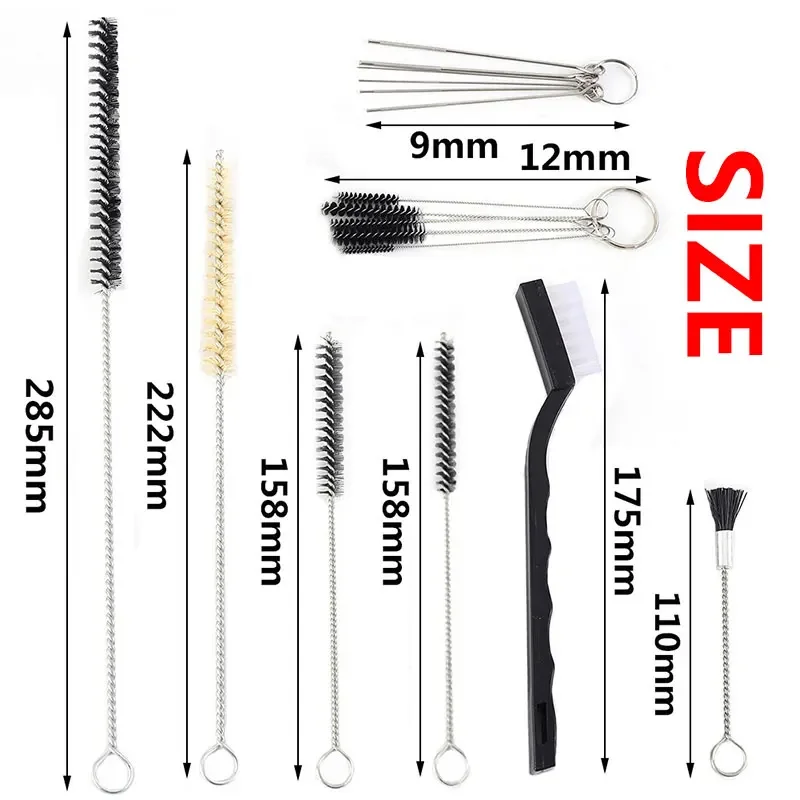 Dmprofessional комплект для чистки распылителя из 17 предметов со стандартным