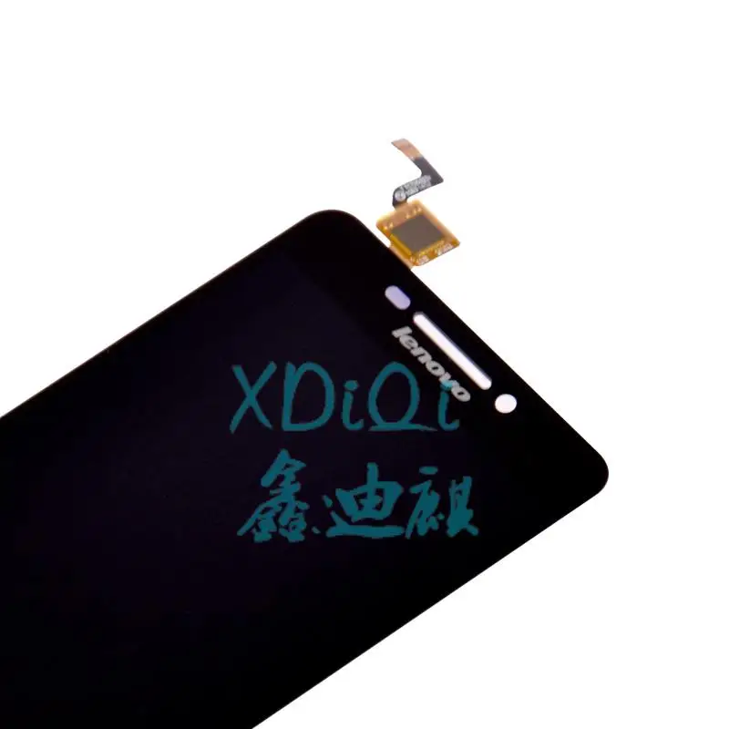 Для Lenovo A5000 ЖК-дисплей с сенсорным экраном дигитайзер в сборе черный белый цвет