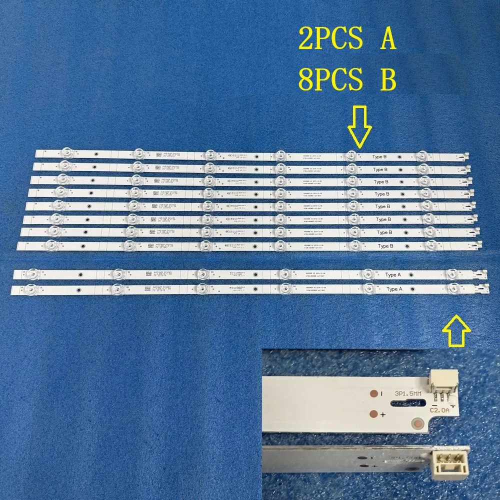 Фото Светодиодная лента подсветки для DIJITSU 65DS8800 BOTECH BSE65-LX/MTR K650WDF A2 4708-K65WDF-A2113N31 A2113N21 №1
