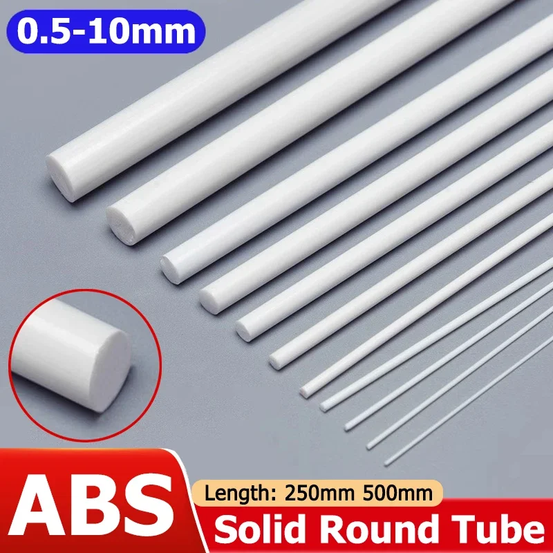 

Белая круглая труба из АБС-пластика 250/500 мм