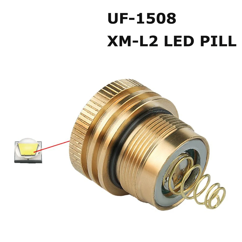 UniqueFire 1508 XM-L2 Led لمبة LED حبة الأبيض ضوء حامل مصباح 5 طرق التشغيل سائق قطرة السوبر مشرق في الشعلة مصباح يدوي