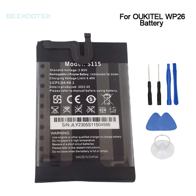 

New Original OUKITEL WP26 Battery Inner Built Cell Phone Battery Replacement Accessories For OUKITLE WP26 Smart Phone