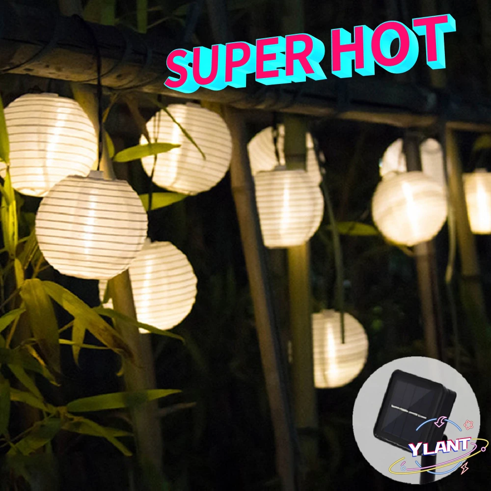 

Уличная Светодиодная лампа на солнечной батарее, фонарь для украшения сада, свадьбы