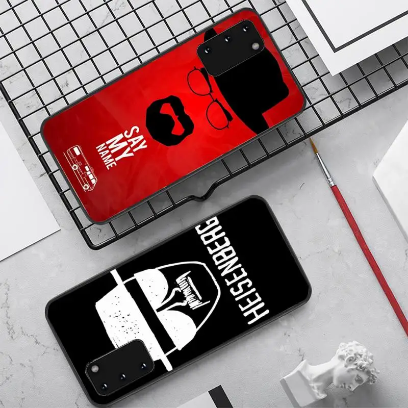 

Breaking Bad Chemistry Walter white Phone Case for Samsung S10 21 20 9 8 plus lite S20 UlTRA 7edge