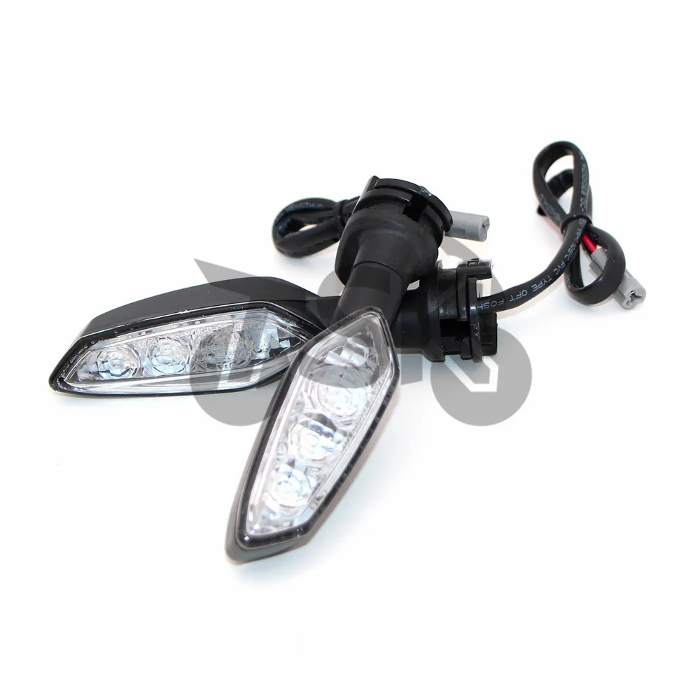 Фото Для мотоцикла YAMAHA YZF мигалка, светодиодные индикаторы поворота для YAMAHA R15 R25 R3 R125 MT-25 MT-03 MT15 MT-15 M-Slaz 150 №4