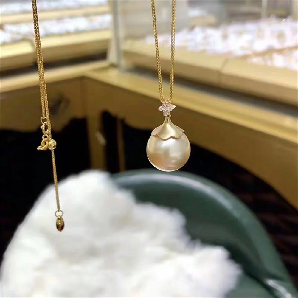 

S925 Sterling Silver Pearl Pendant Mountings, Charm Findings, Pendant Settings Jewelry Parts Fittings Women Accessories