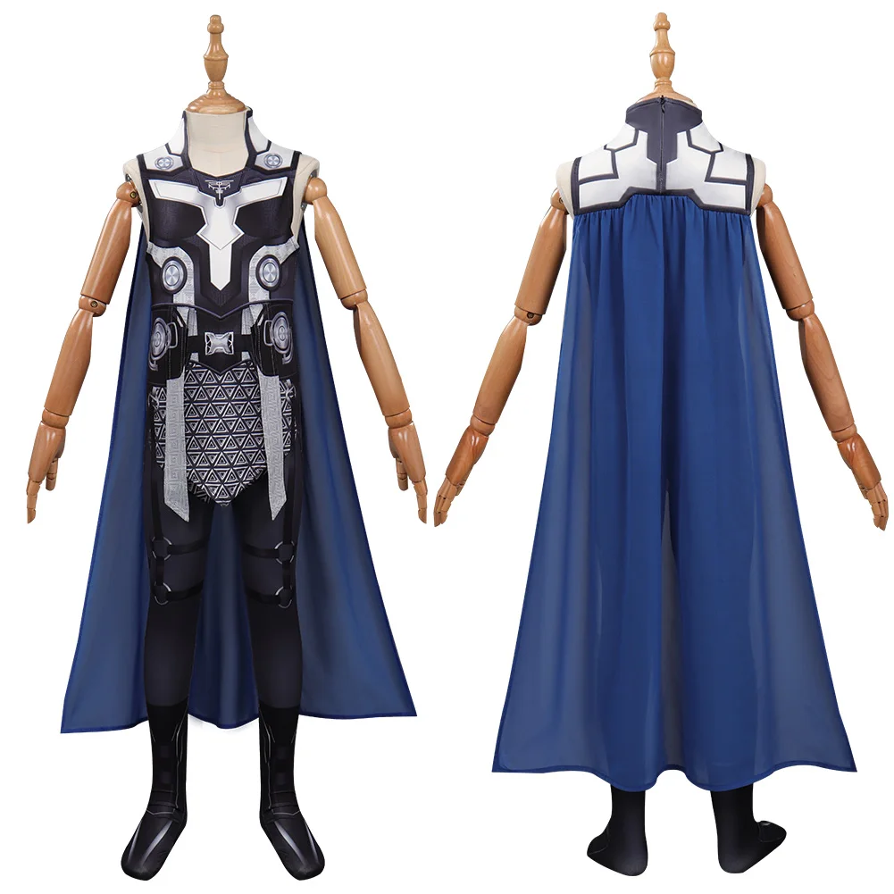 

KIds Children Thor Love and Thunder (2022) Valkyrie Cosplay Costume Outfits Halloween Carnival Suit
