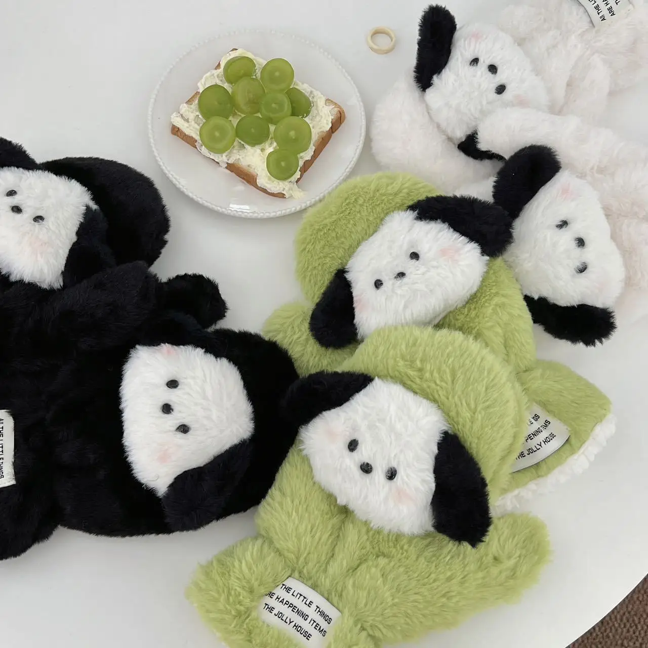 

Милые плюшевые зимние теплые ветрозащитные перчатки Sanliou