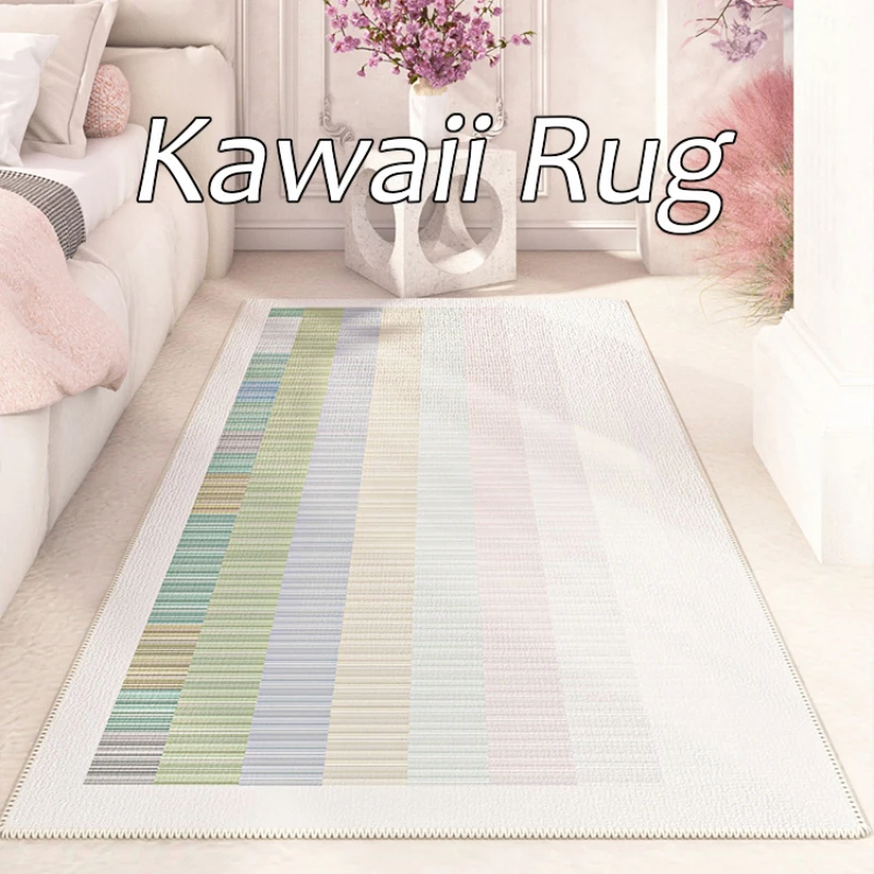 

Modern Minimalist Large Area Living Room Carpet Light Color Nordic Art Design IG Bedroom Bedside Rug Coffee Table Mat Home Decor
