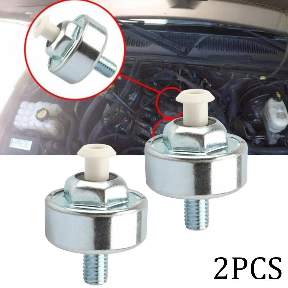 

2Pcs Knock Sensors Knock Detonation Sensor For Chevy For Buick GMC Silverado 2133521 12589867 Replacement Accessories