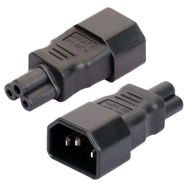 

Universal IEC320 C13 C14 to C5 C6 C7 C8 C19 C20 C21 Convert Connector UPS PDU Male to Female EU US power plug adapter Socket