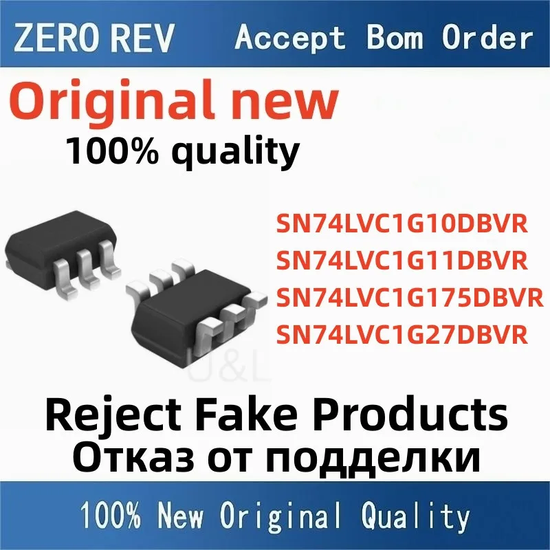 

10Pcs 100% New SN74LVC1G10DBVR C105 C10R SN74LVC1G11DBVR C115 C11R C11K C11F SN74LVC1G175DBVR C755 C75R SOT-23-6 chips ic