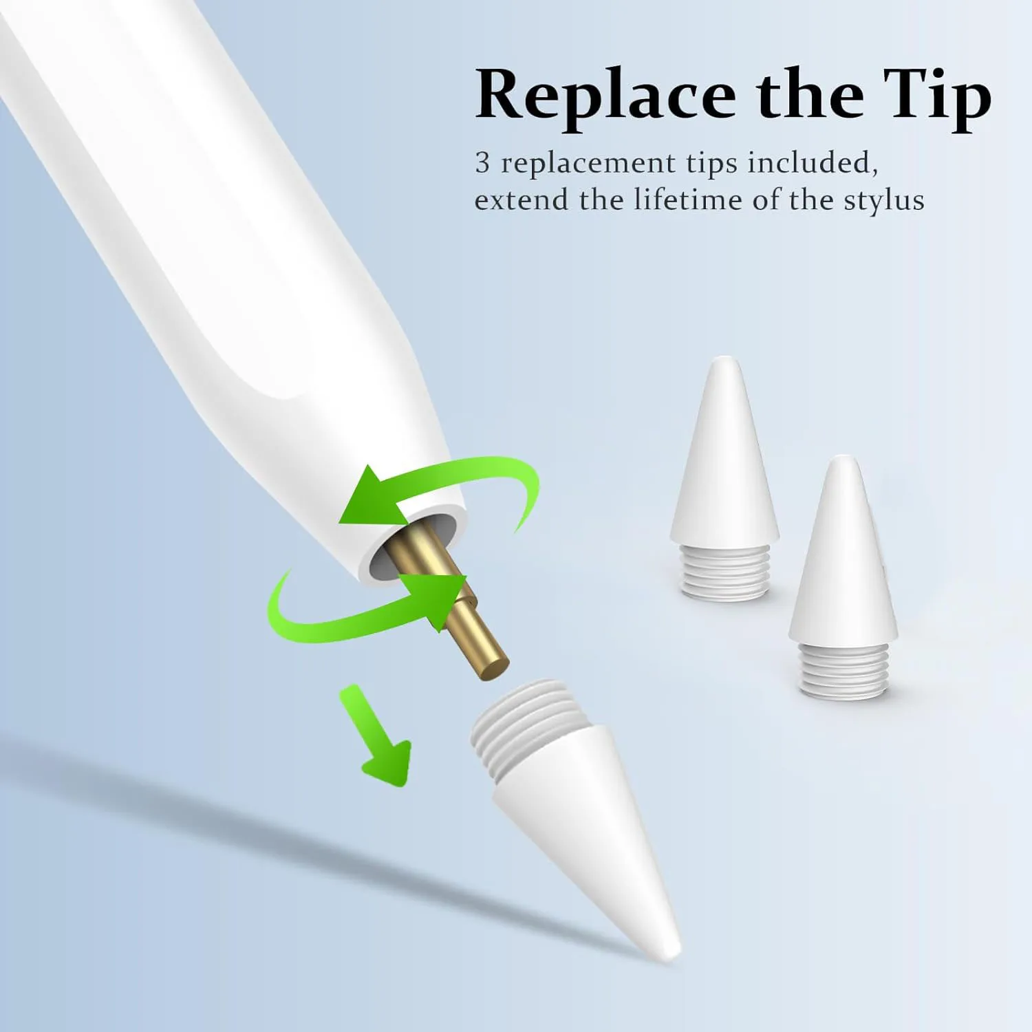 Стилус Bonola для iPad/карандаш Apple с функцией защиты рук емкостная ручка наклоном iPad