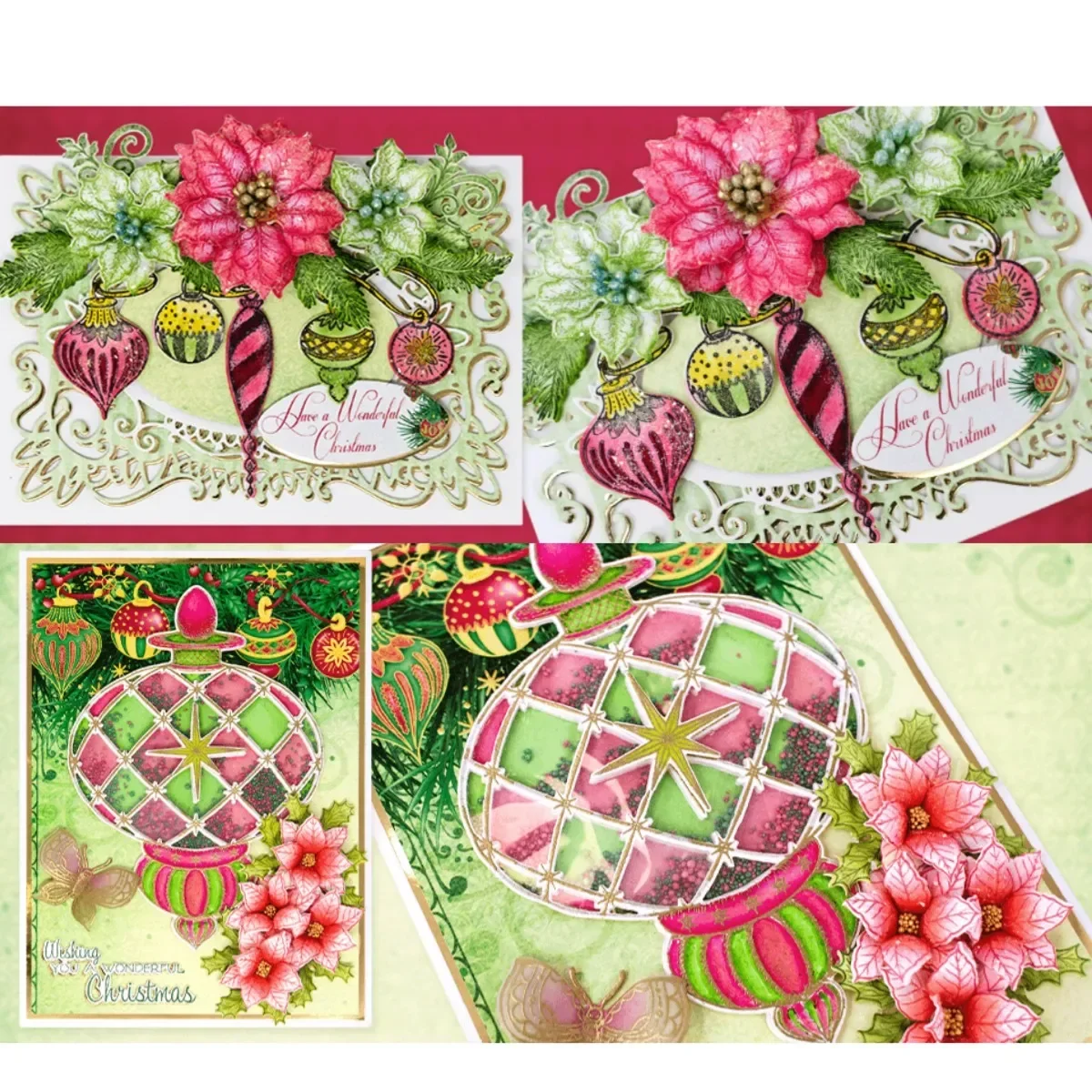 Коллекция Garden Lily металлические штампы прозрачные открытка скрапбук тисненая