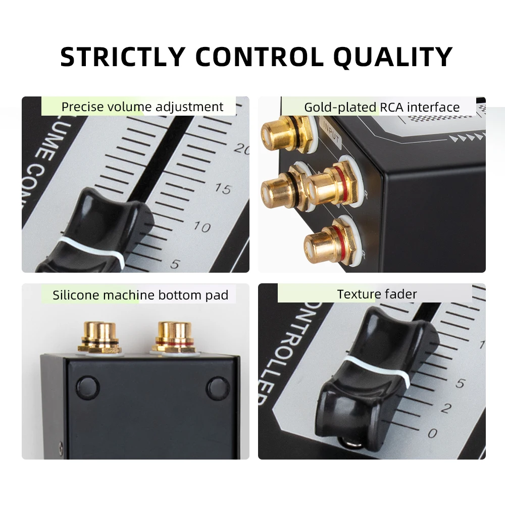 Пассивный Предварительный усилитель регулятор громкости высокоточное