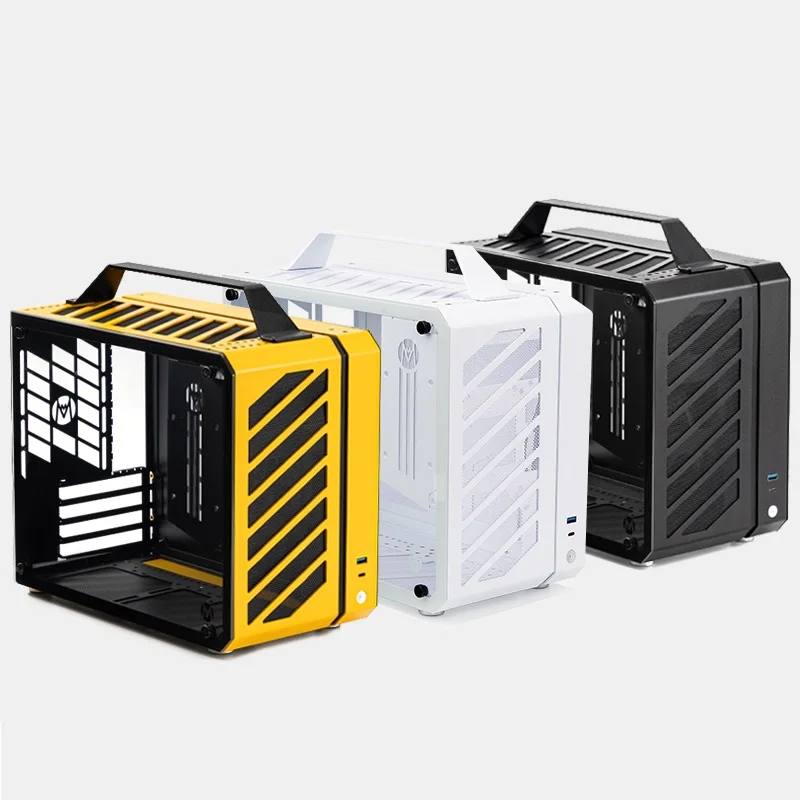 

[Mechanic Master]C28 PULSE ITX/материнская плата MATX/полная башня/портативный компьютерный чехол с водяным охлаждением и закаленным стеклом