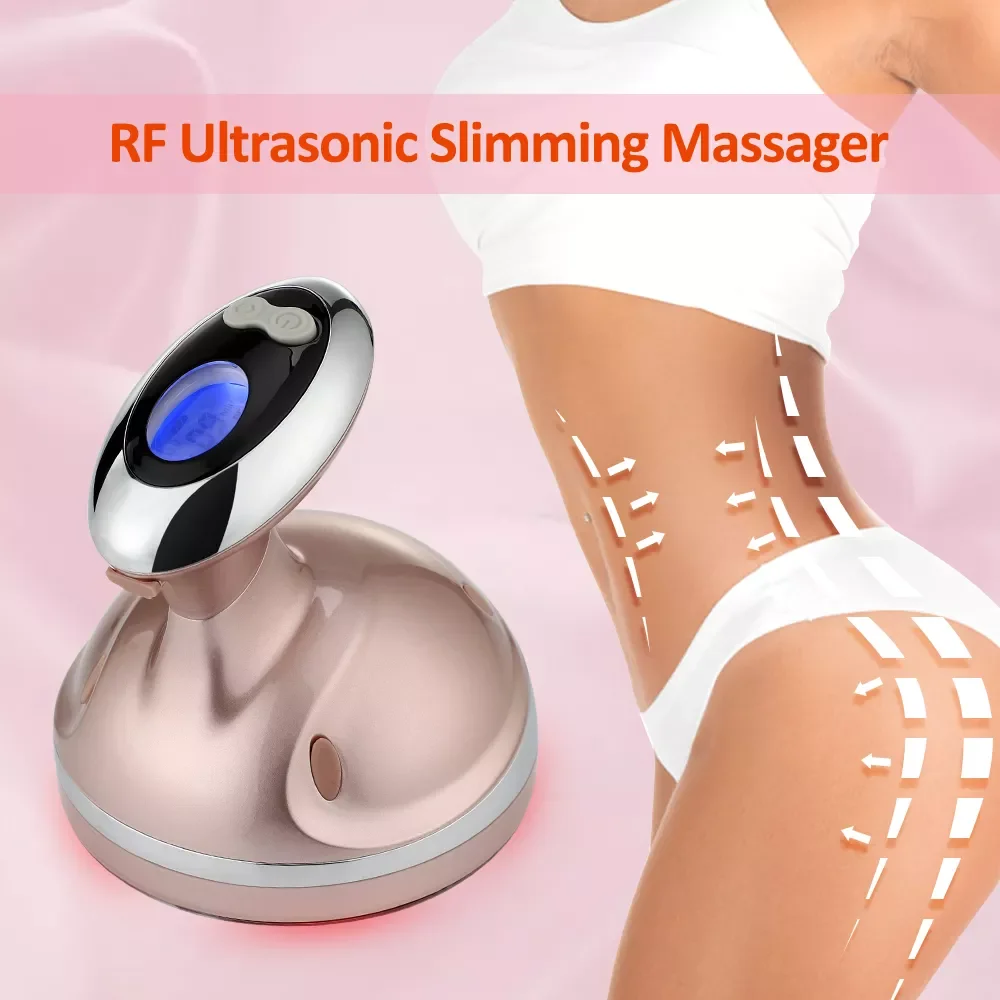 RF Cavitation Ultrasonic Slimming Massager LED Fat Burner Anti Cellulite Lipo Device Skin Tightening Weight Loss Beauty Machine