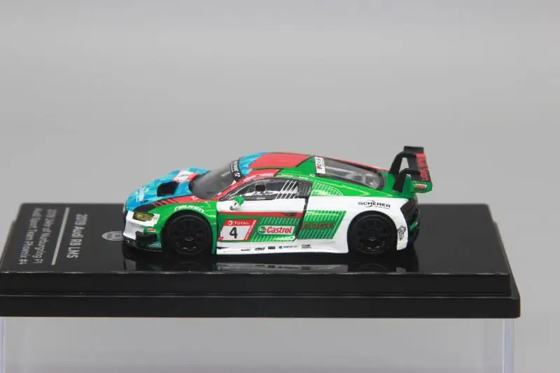 Автомобильные модели Audi R8 LMS из литья под давлением сплава 1:64 2019 г.