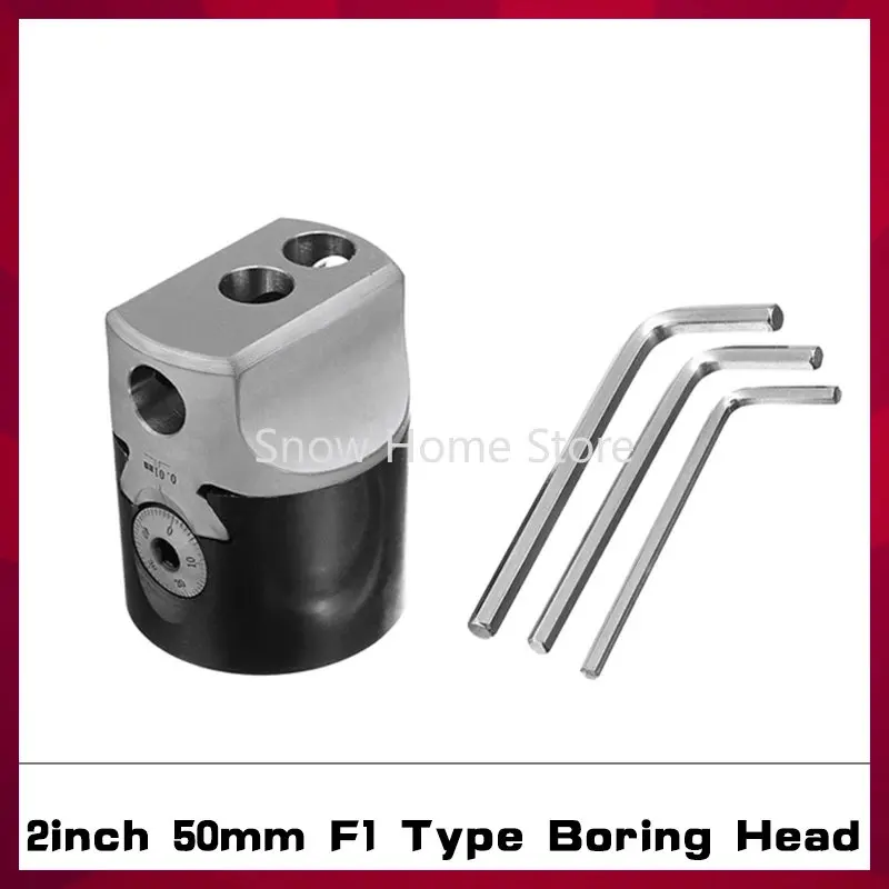 

2inch 50mm Type F1 Boring Machine Rough Boring Head Boring Handle for MT2 MT3 R8 NT30 NT40 C20 Shank Milling Machine Tools 1pcs