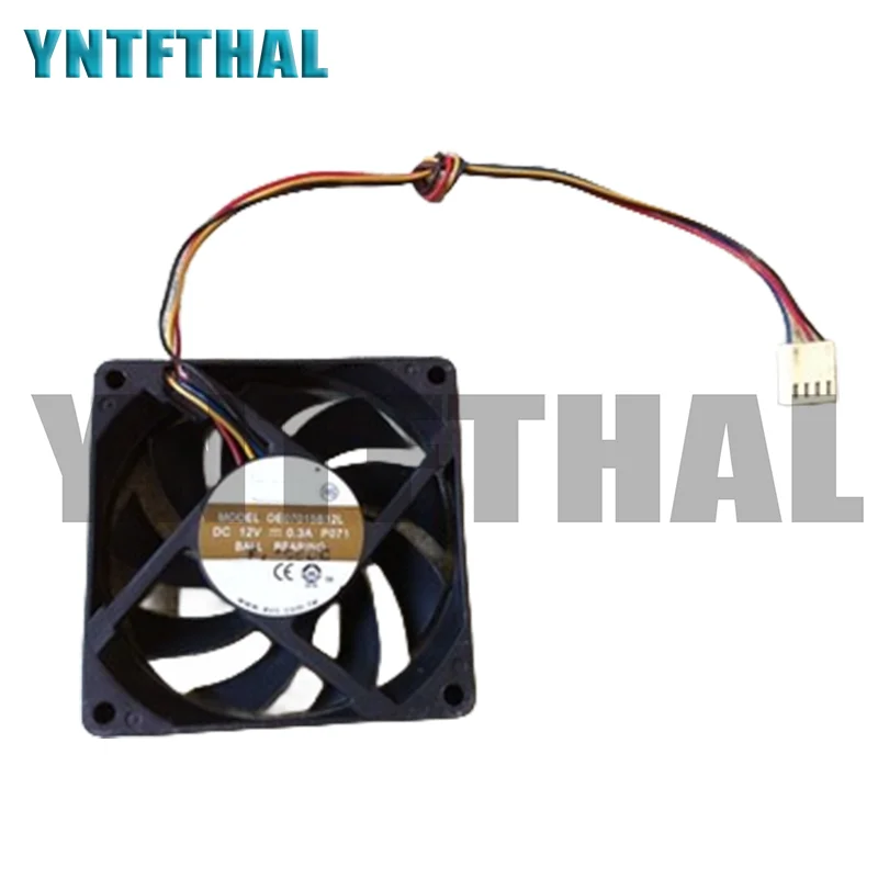 Подлинный новый вентилятор охлаждения с шарикоподшипником для AVC DE07015B12L DC 12V 0.3A