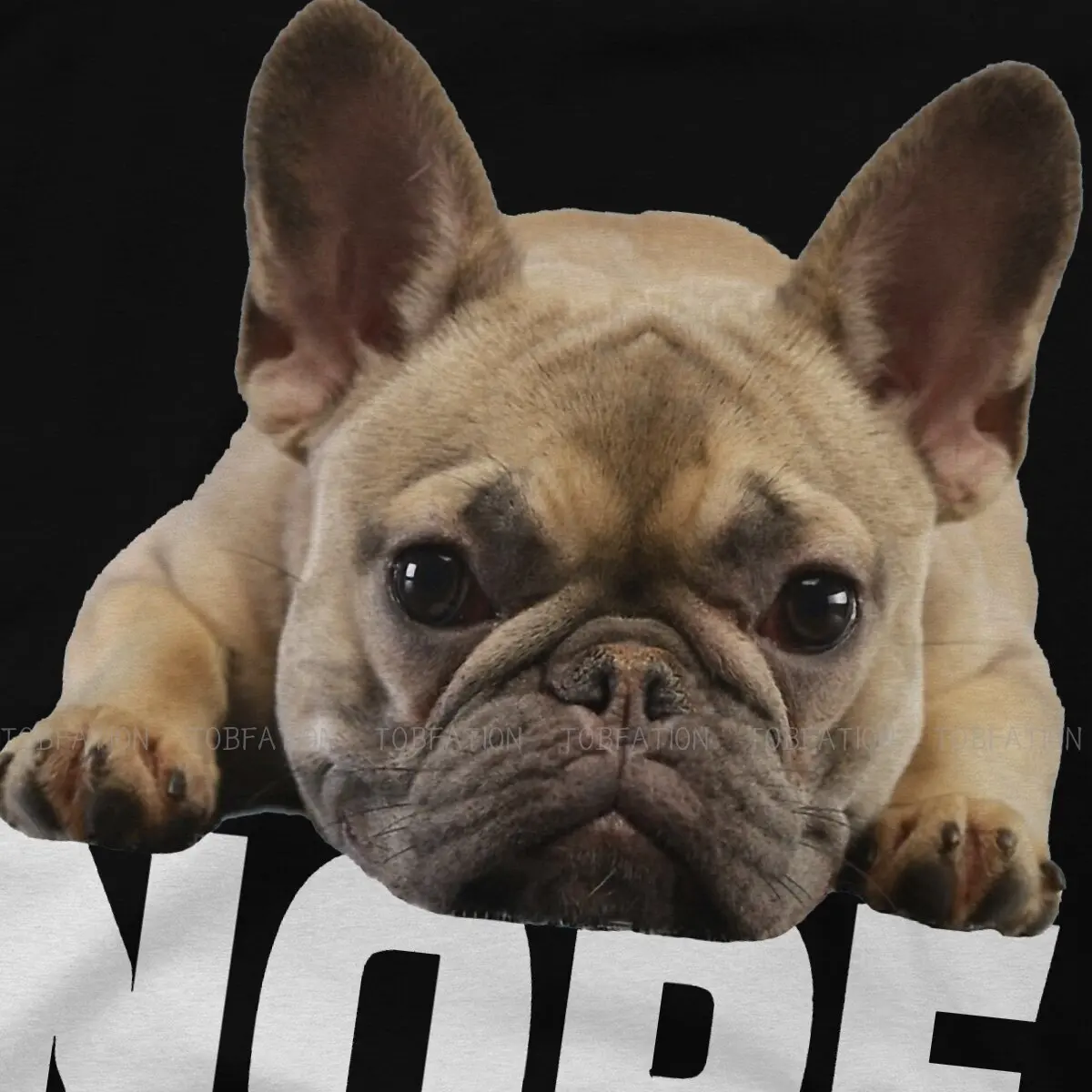 Футболка с круглым вырезом для щенков Nope Классическая тенниска из чистого хлопка