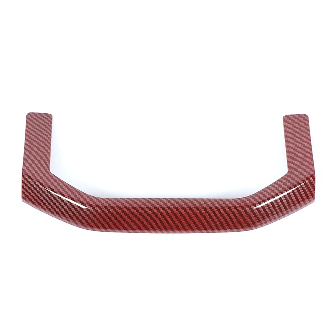 

Автомобильный подлокотник, задний подстаканник, декоративная панель, наклейки для Dodge RAM 2018-2022, аксессуары, красное углеродное волокно