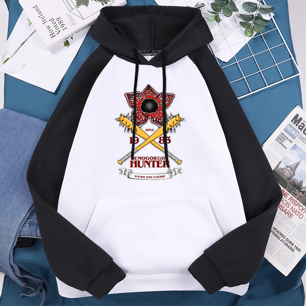 

STRANGER THINGS 3 DEMOGORGON V1 Print Hoodies Men Fashion Loose Hoodie Cute Crewneck Sweatshirt Autumn Fleece Pocket Clothes Man
