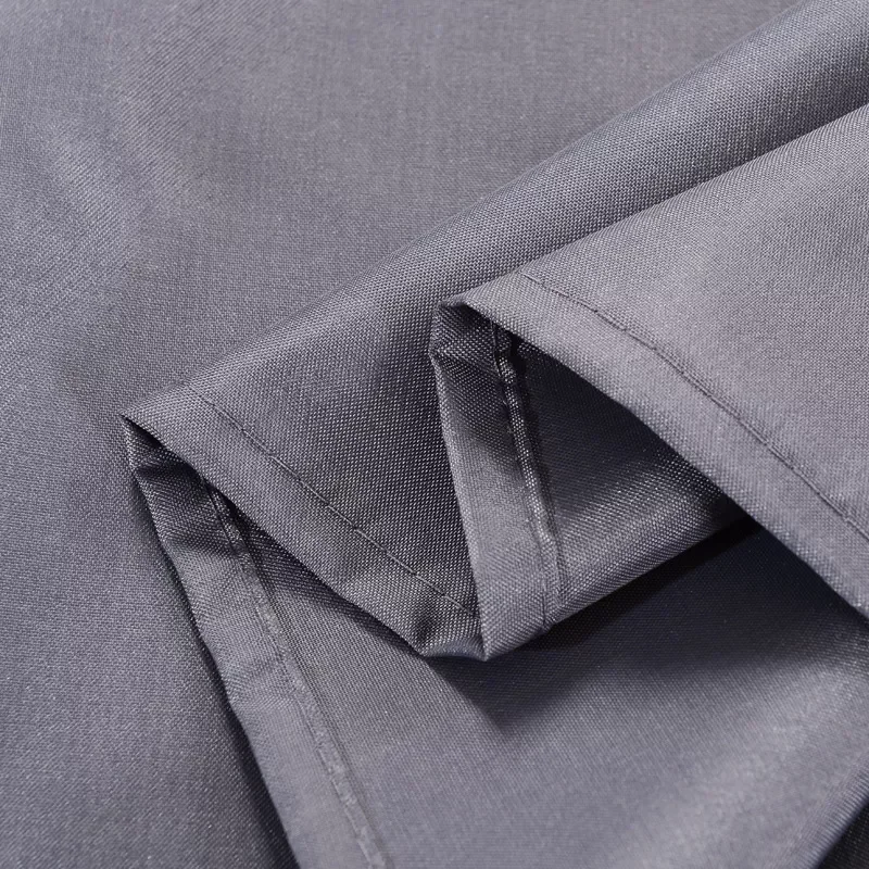 

2023 Modern Shower Curtains Thickened Dark Gray Waterproof Fabric Solid Color Bath Curtain for Bathroom Bathtub Large Wide Bathi