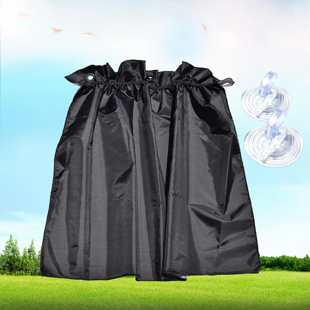 

2Pcs/4Pcs Window Drape Suction Cup Heat-protection Dual-side Side Window Sun Shade Curtain Car Curtains Interior Accessories