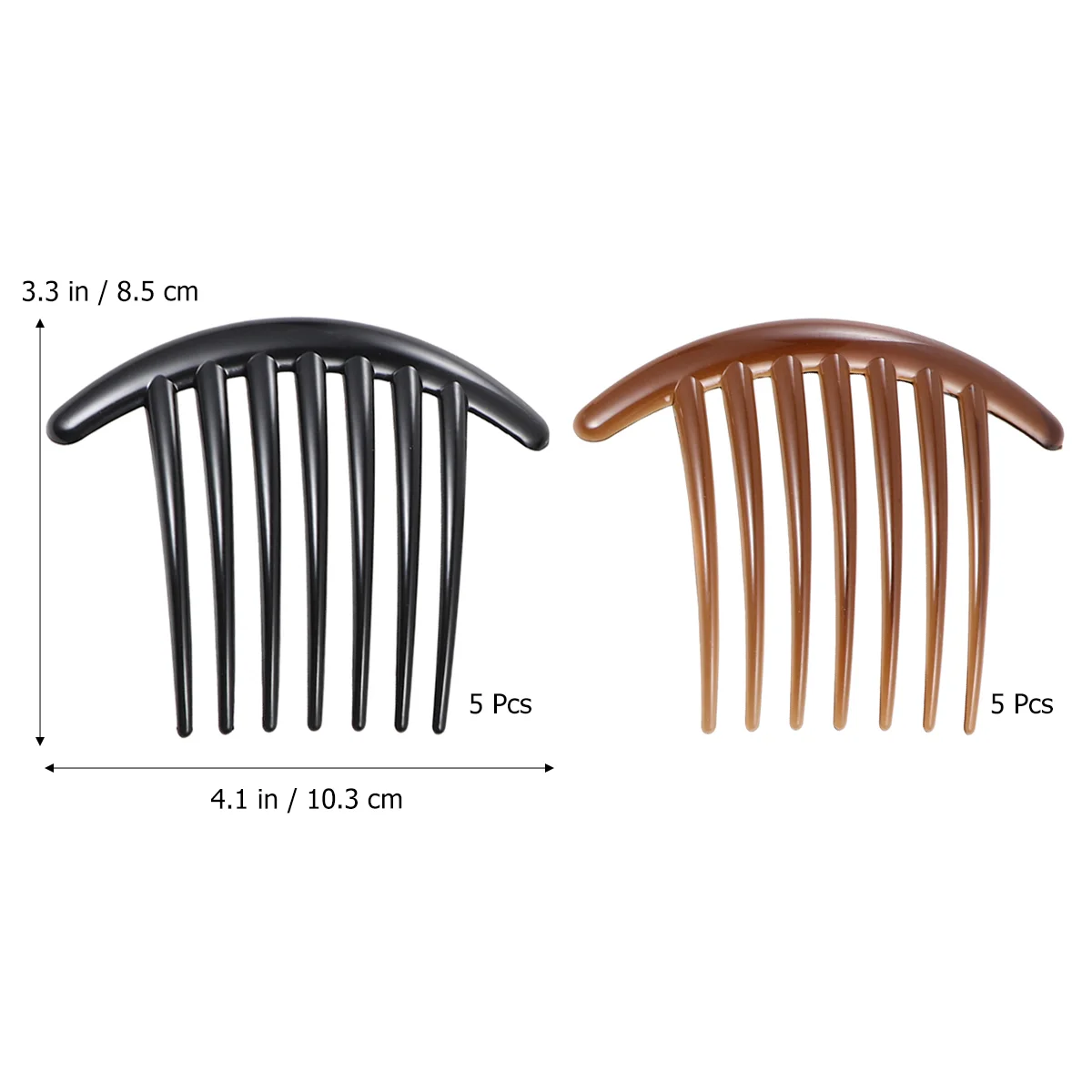 

10pcs Hair Comb Slide Hair Comb Clips Insert Comb French Side Comb Craft Hair Combs Hair Side Combs