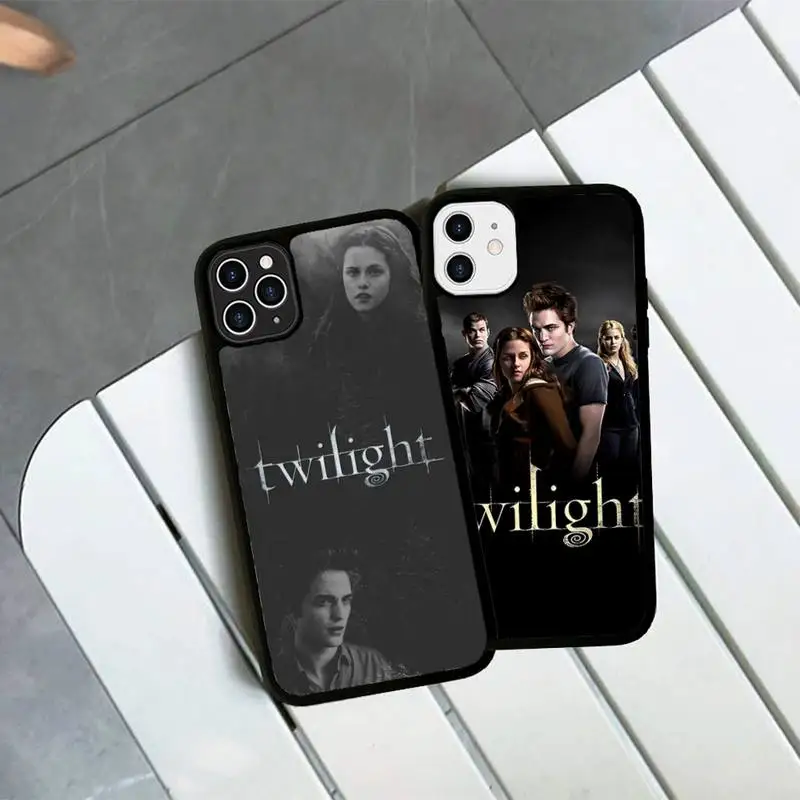 

TV Twilight Isabella Edward Cullen Phone Case Silicone PC+TPU Case for iPhone 11 12 13 Pro Max 8 7 6 Plus X SE XR Hard Fundas