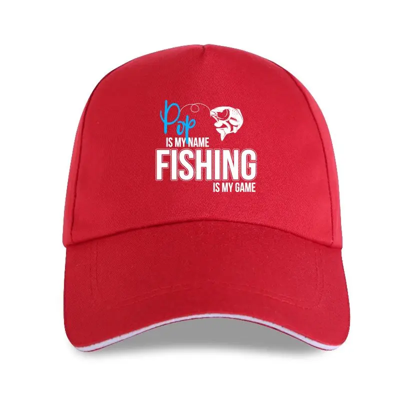 

Pop is my Name Fishing is My Game Premium Baseball cap