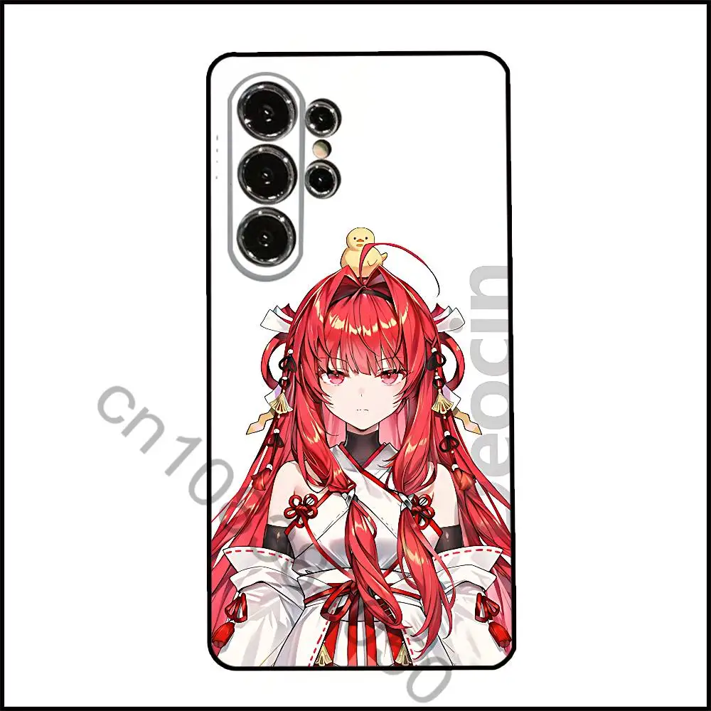 Фото Чехол для телефона Erii U-Uesugi для Samsung Galaxy A13,21s,22,31,32,52,53,71,80,A91, мягкий черный чехол №5