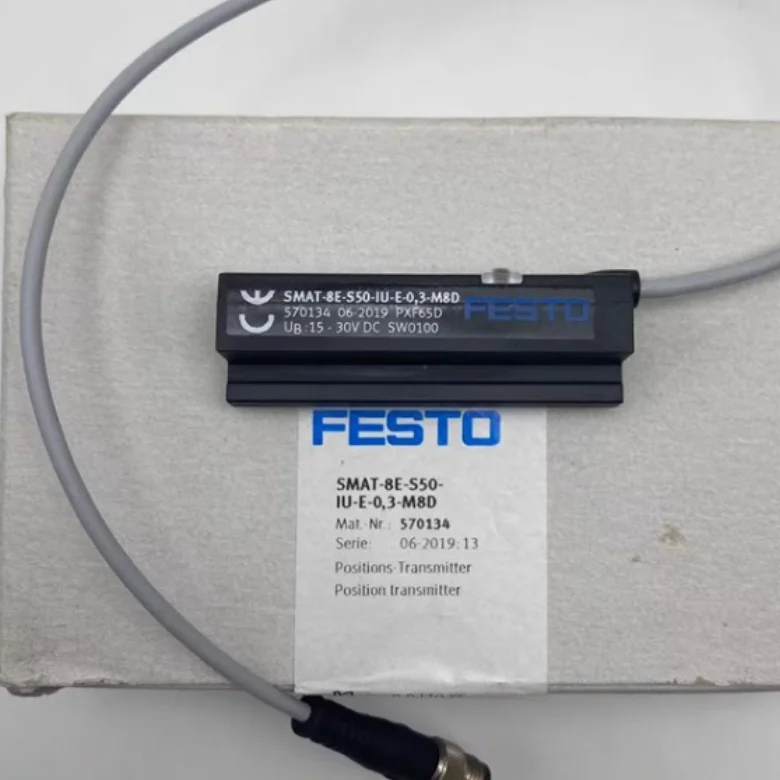 Новый оригинальный датчик положения FESTO SMAT-8E-S50-IU-E-0.3-M8D 570134