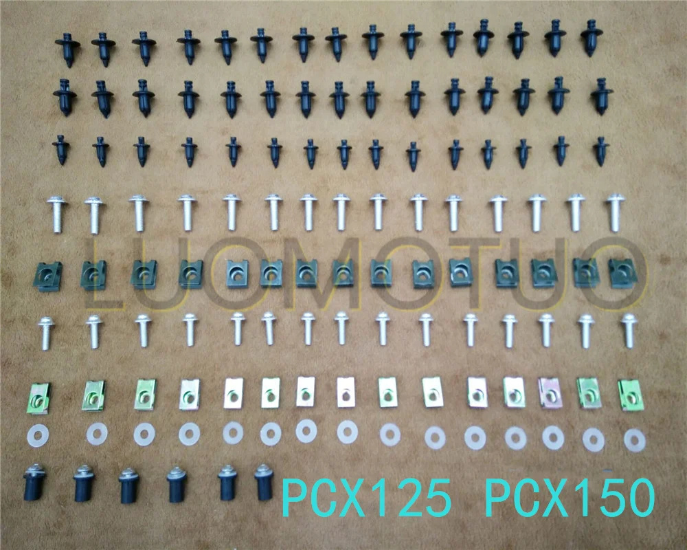 

Fairing Bodywork Kit Bolts Screws For Fit For YAMAHA PCX125 PCX150