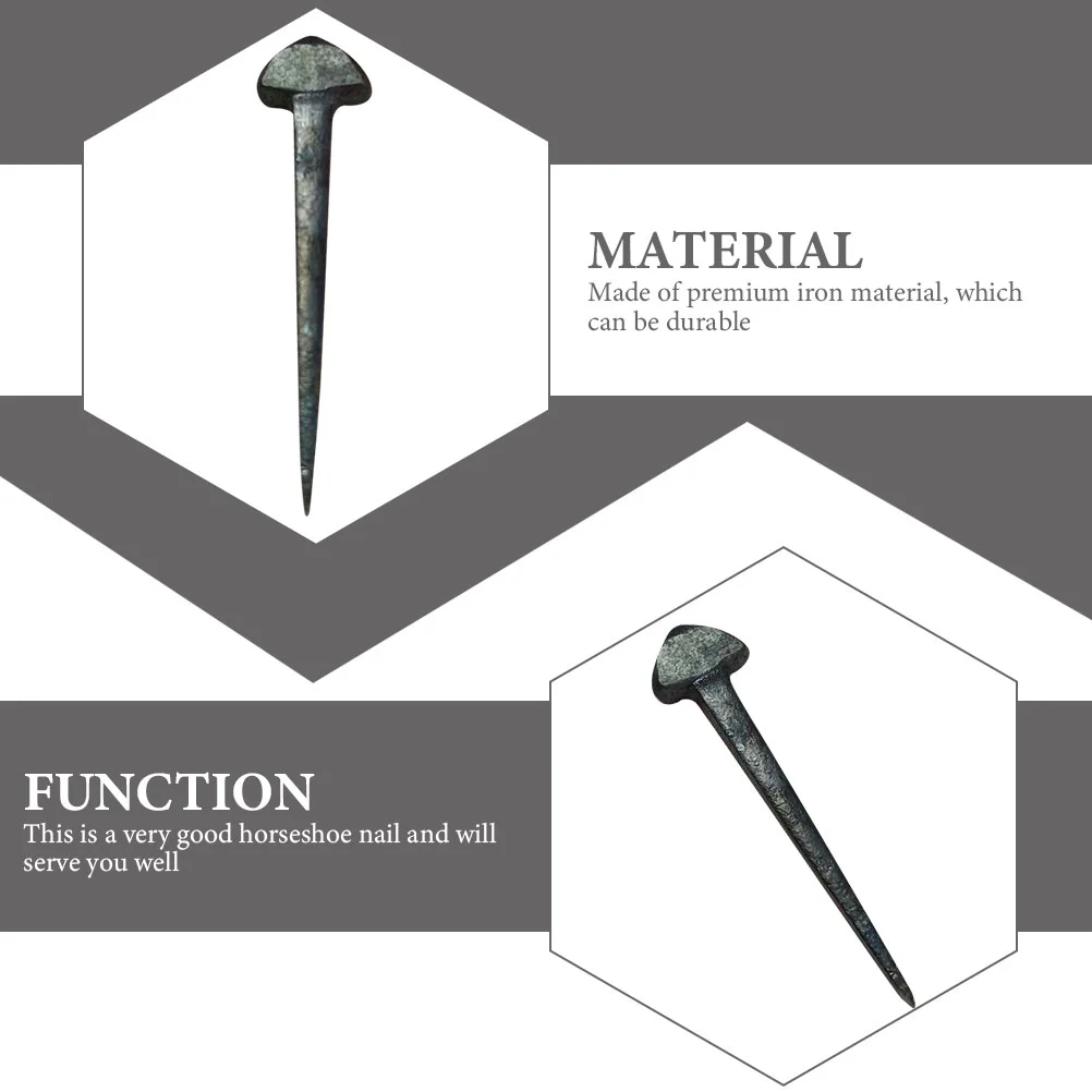 50 шт. гвозди в форме подковы сменные копыта аксессуар для профессионального
