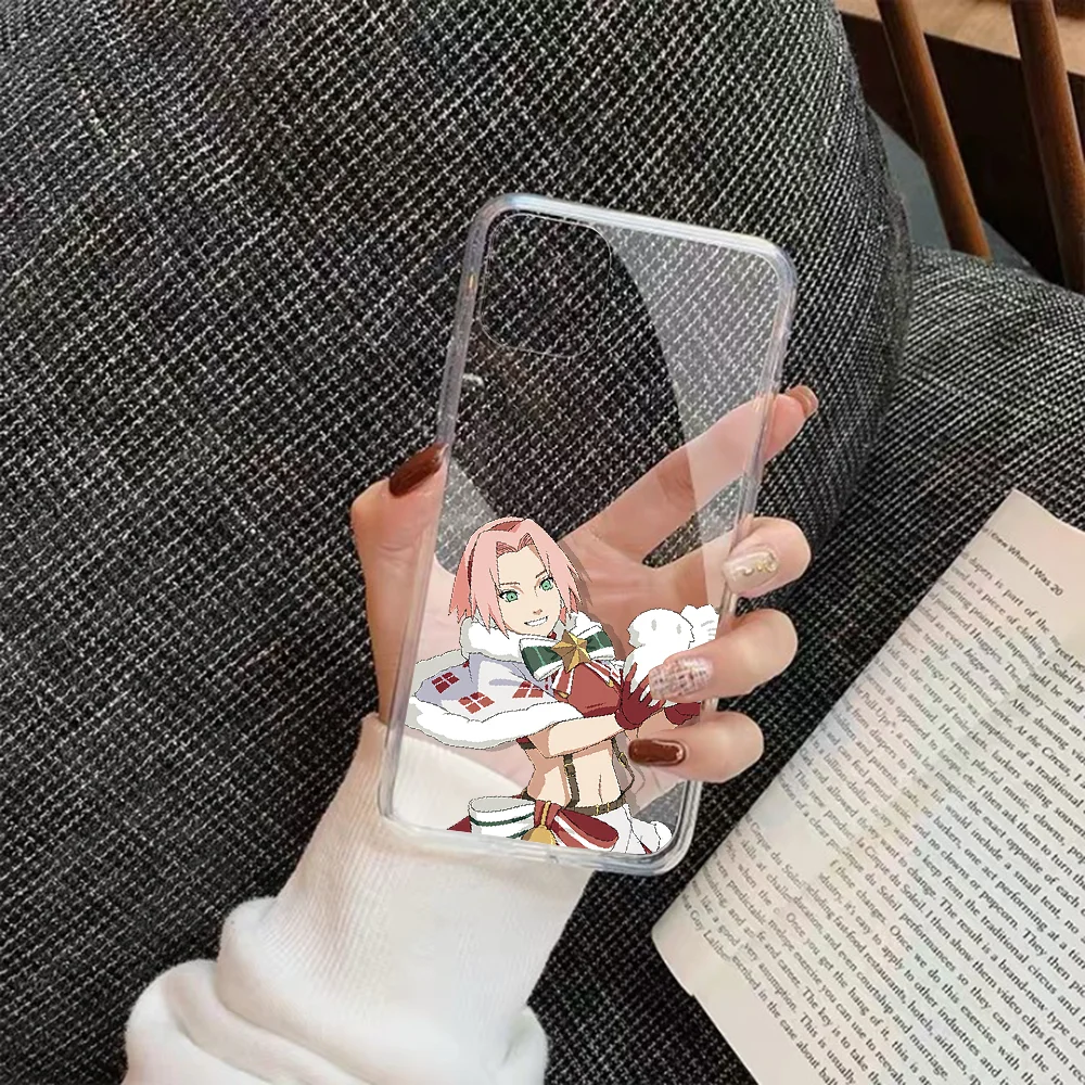 Чехол для телефона NARUTO-Haruno Sakura Huawei P Mate P10 P20 P30 P40 10 20 Smart Z Pro Lite 2019 прозрачный