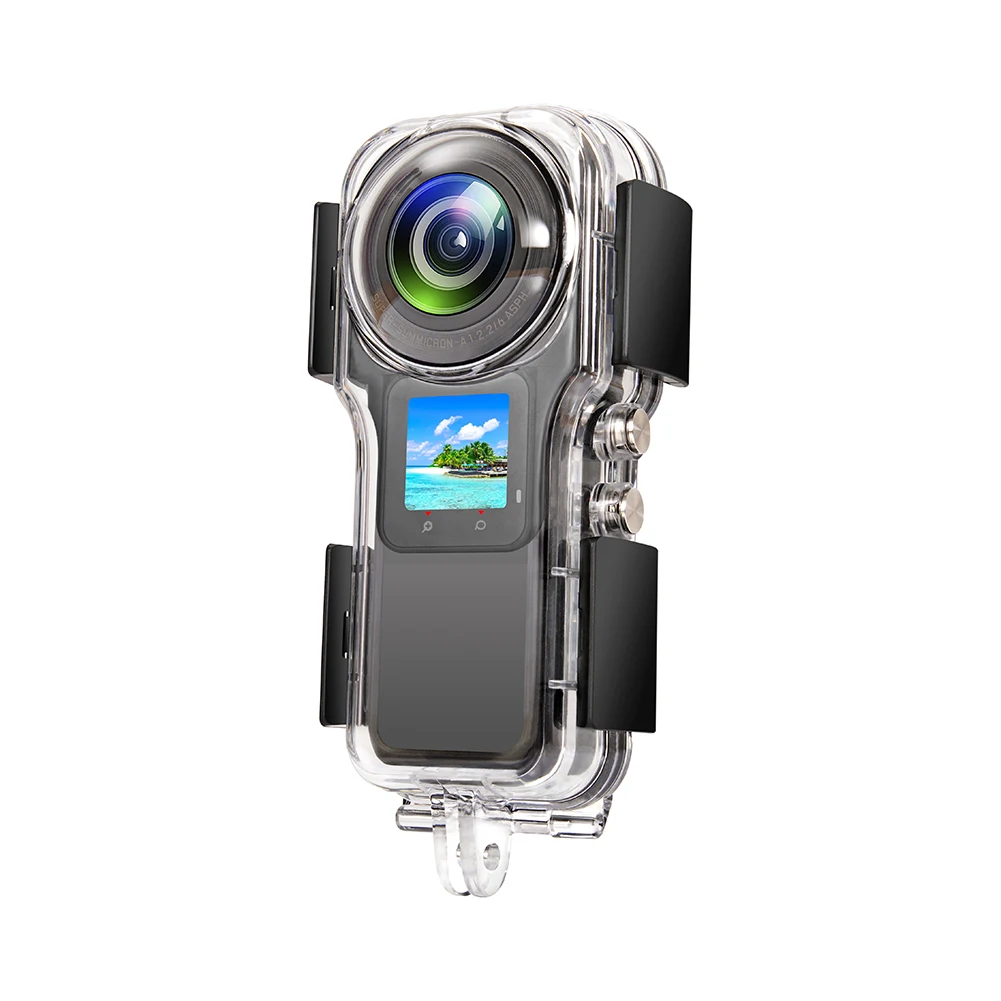 

Transparent Protective Shell Waterproof Panoramic Camera Protective Cover for Insta360 One RS 1-inch Camera Accessories