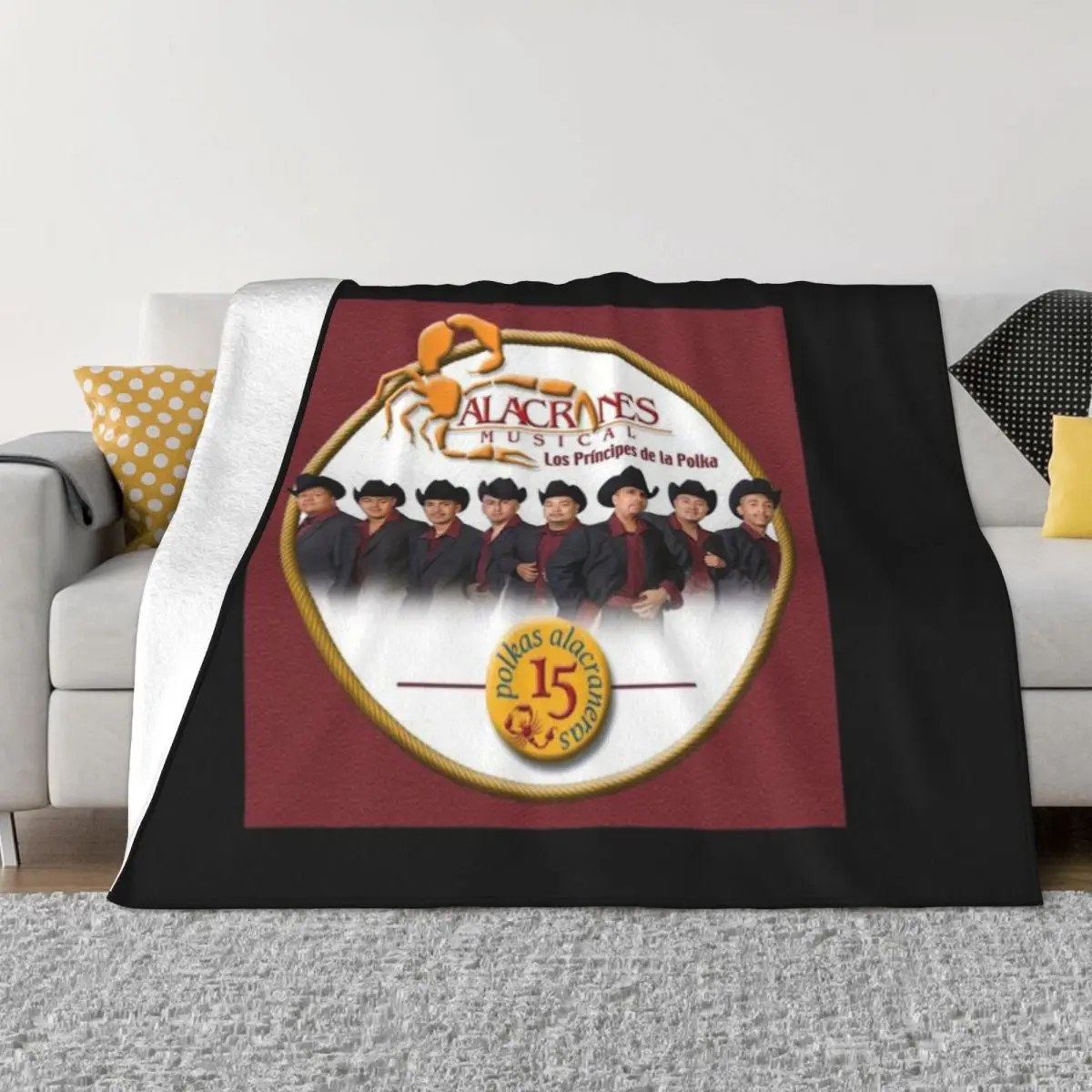 Alacranes музыкаль-15 Polkas Alacraneras альбом 2010 ультра-мягкое Флисовое одеяло