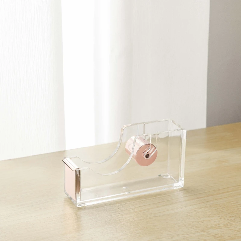 

Acrylic Tape Dispenser Tape Dispenser Desk Office Desk Supplies Tape Holder Desktop Tape Dispenser Organier