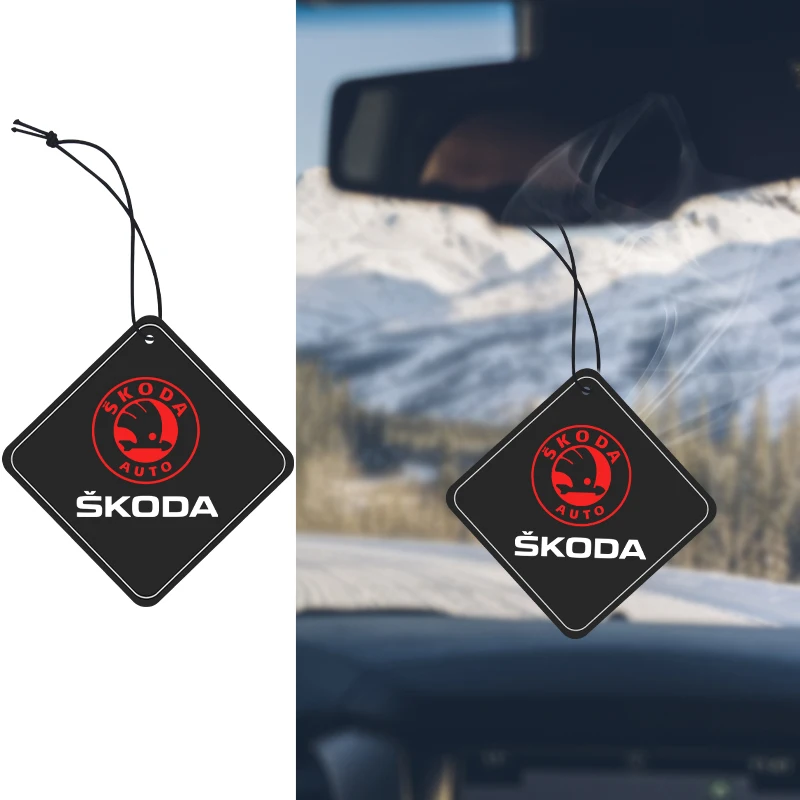 

Car Air Freshener Aromatherapy Light Clip Long Lasting Smell Diffuser For Skoda Octavia Fabia Rapid Yeti Superb a5 a7 a2 Kamiq