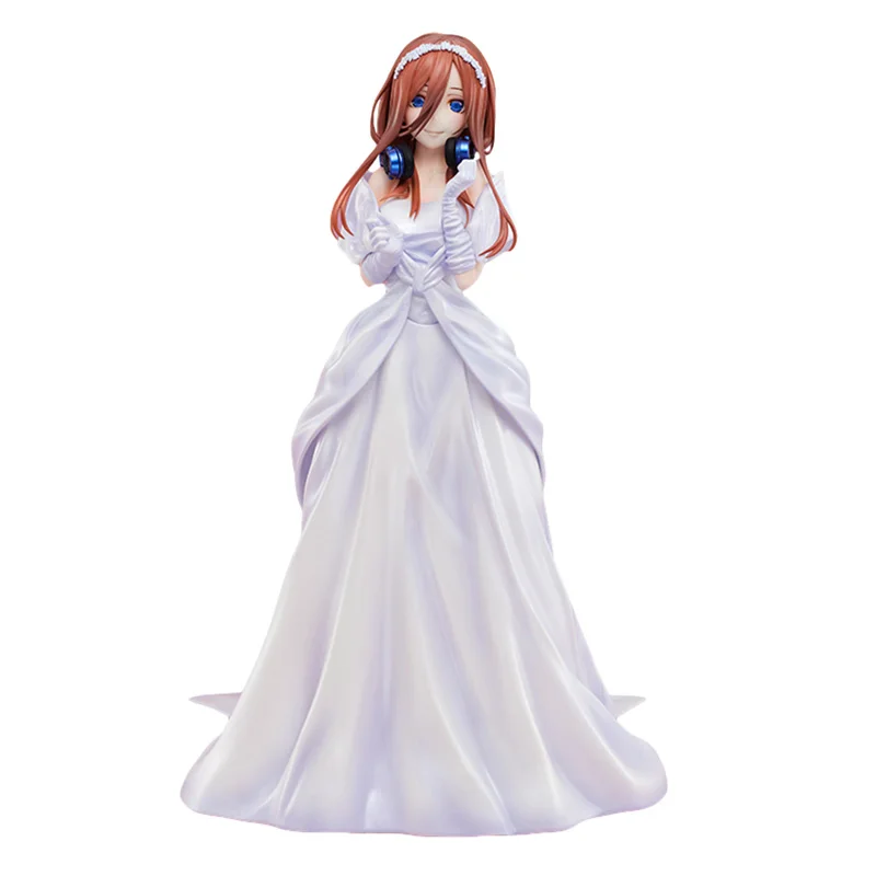 

Original Five-part bride Nakano Sanjiu figure Pvc Model Cartoon Toys anime figures Model Ornaments birthday gifts