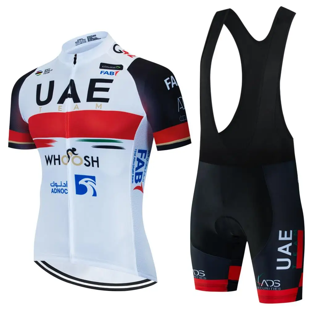 

Costume for Men's Bike UAE Sports Set Cycling Blouse Uniform Man Jersey 2023 Summer Shorts Team Complete Mtb Clothing Mens Sets
