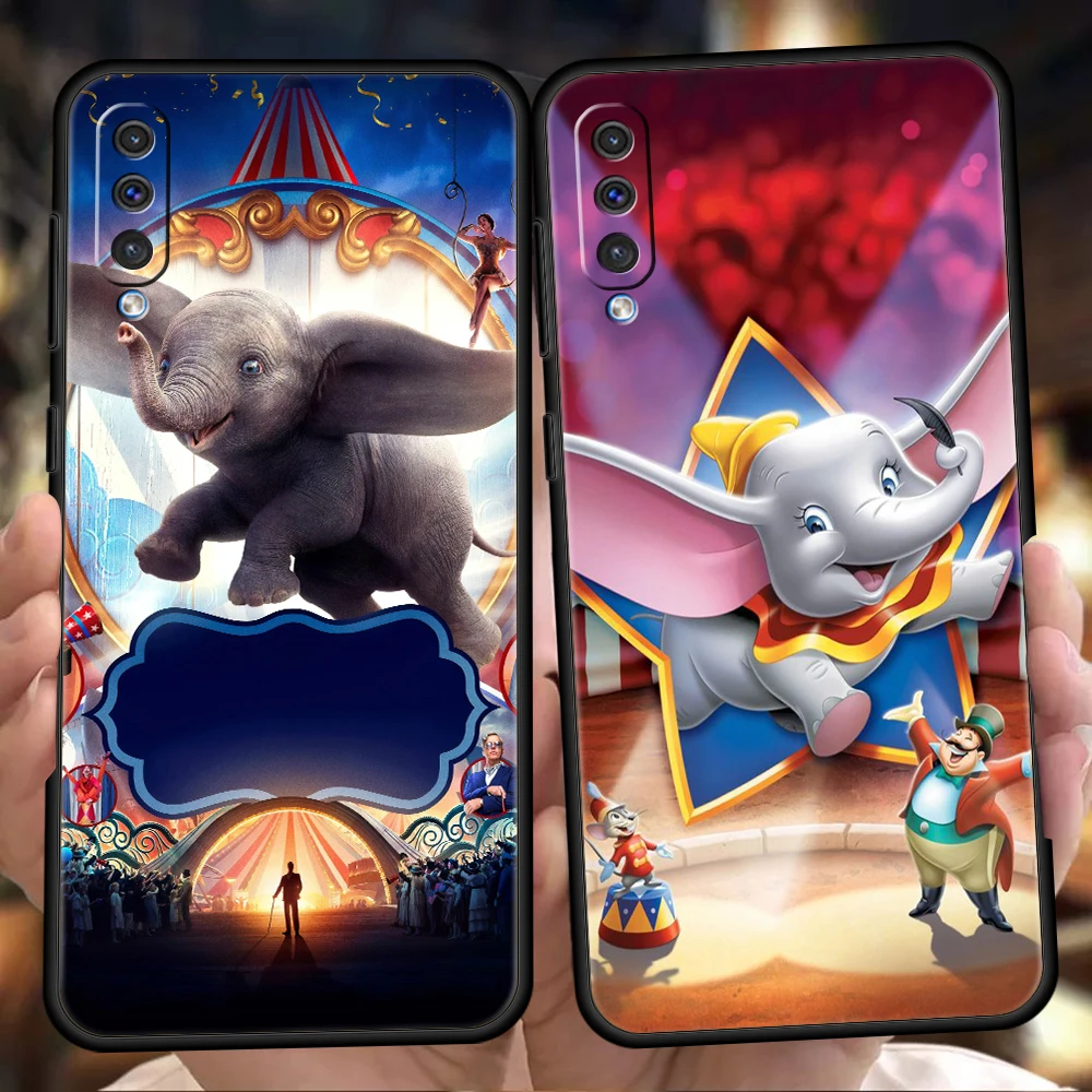 

Elephant Cute Phone Case for Samsung Galaxy A53 A73 A33 A22 A13 A12 5G A02 A03 A70 A50 A10 A20 A30 Silicone Cover Shell Fundas