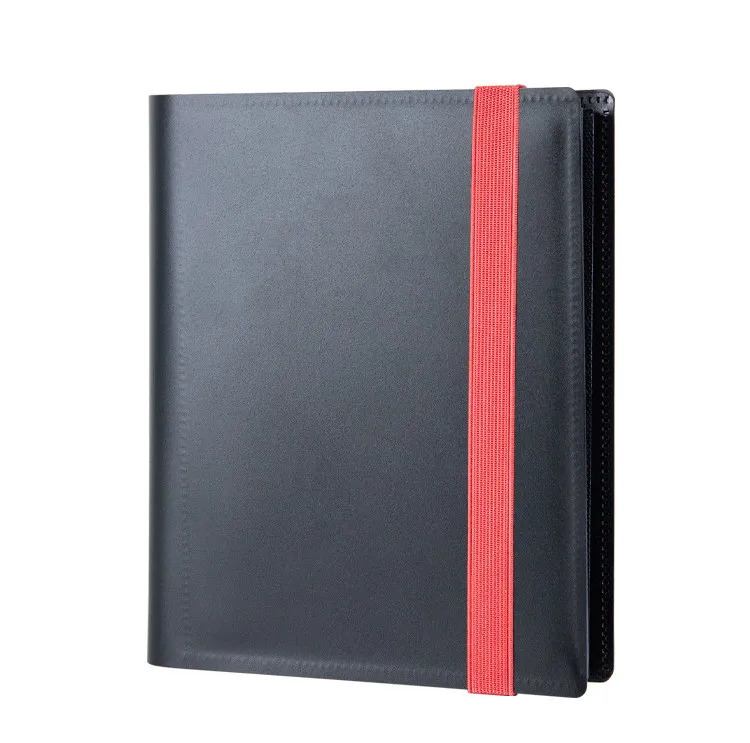 Фото Альбом для карт Sanseking Premium PP Strap Binder – 9/4 кармана для Yu-Gi-Oh! Коллекция коллекционных карточек TCG, страницы высокой плотности и прозрачности №1