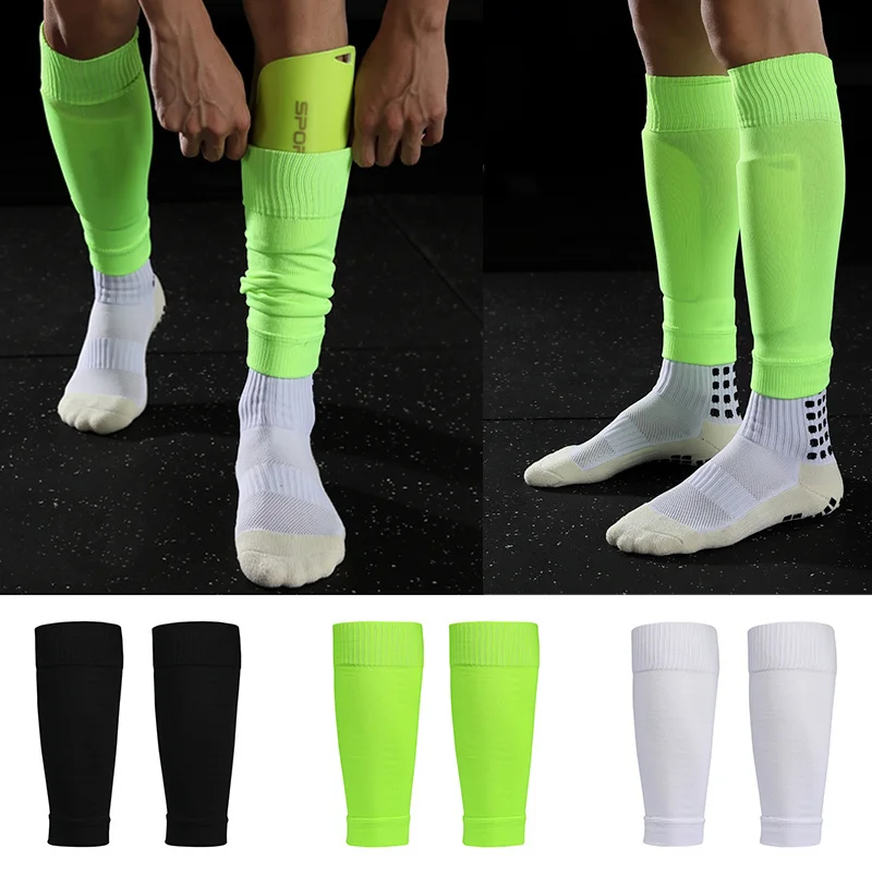 

Football Socks Women 2023 New Shin Pads Leg Cover Men Grip Cutsock
