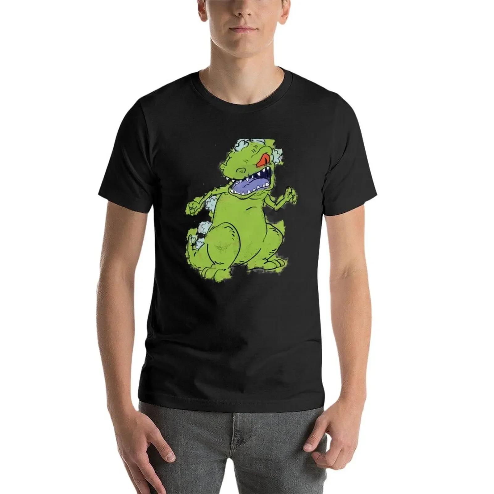 Футболка Reptar Color мужская одежда рубашки футболка с рисунком компрессионная