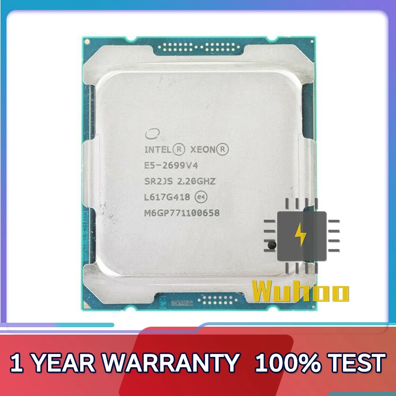 

Процессор INTEL XEON E5 2699 V4 SR2JS, 22 ядра, 2,20 ГГц, 55 Мб кэш-памяти L3, 145 вт, б/у