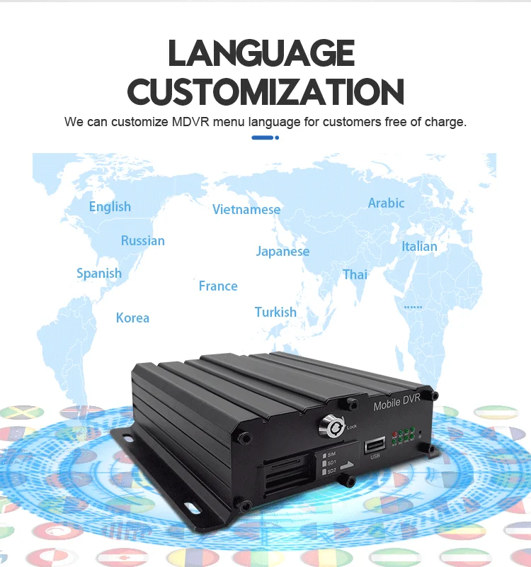 Оригинальный производитель Bewin 4CH AHD 1080P телефон WiFi 3G 4G мобильный видеорегистратор